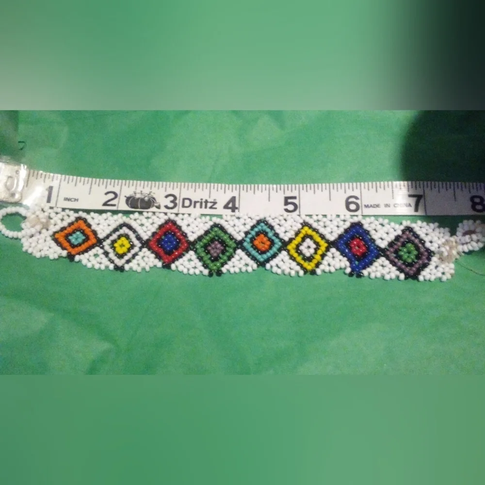 Vintage Native American Style Beaded Bracelet